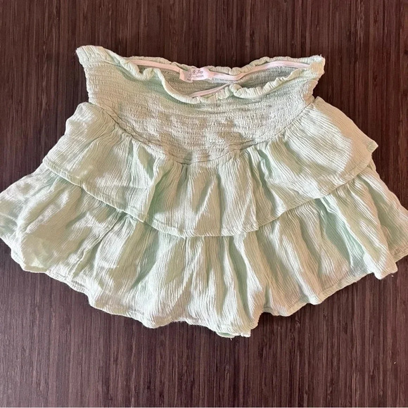 Jolie and Joy Mint green skirt with undershorts Skort Size Medium Juniors - Picture 1 of 5